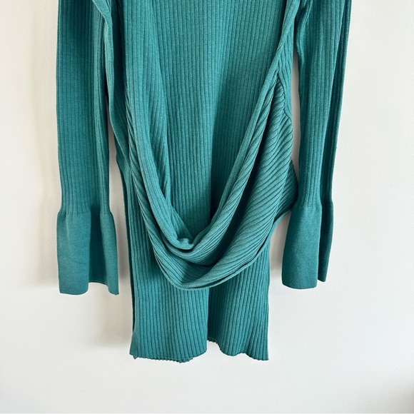 Free People Carine Sweater Size XL Blase Green NWT - Picture 7 of 16